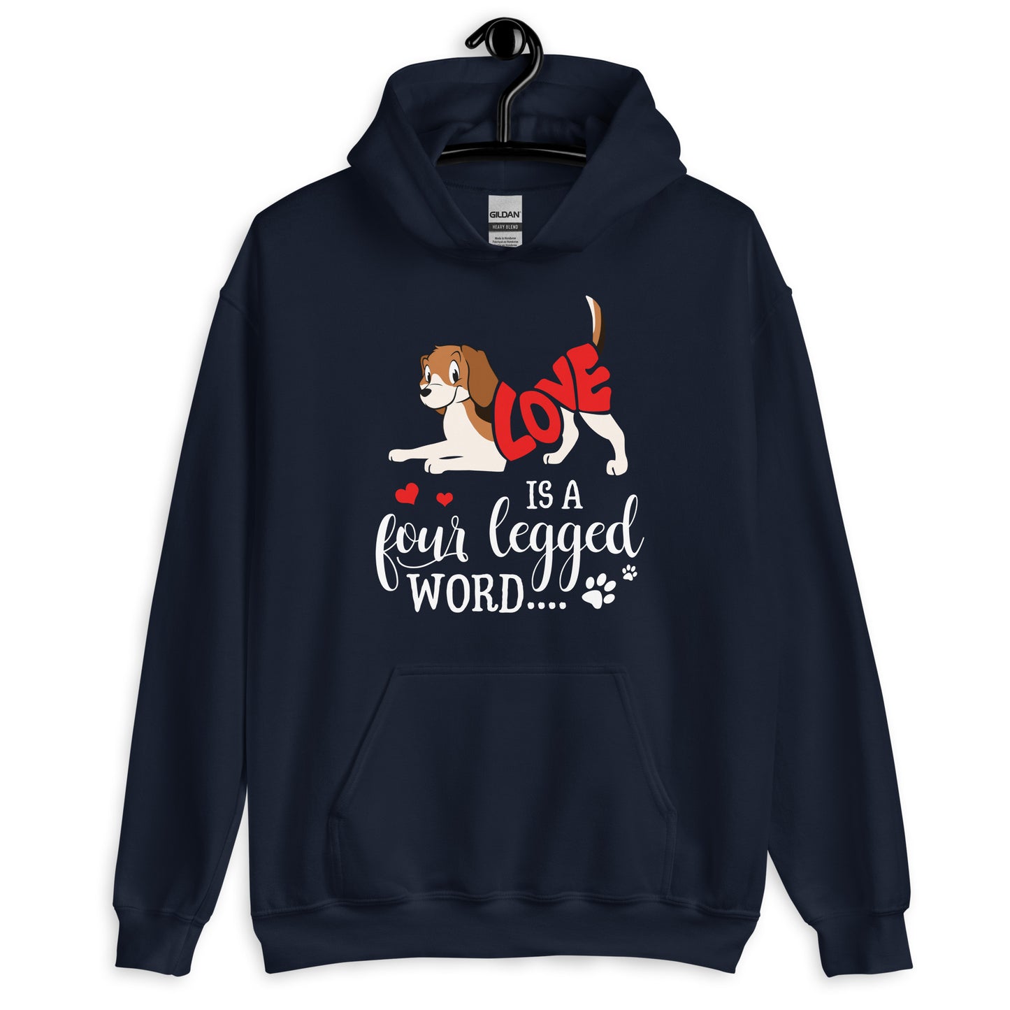 Love is a Four Legged Word Hoodie