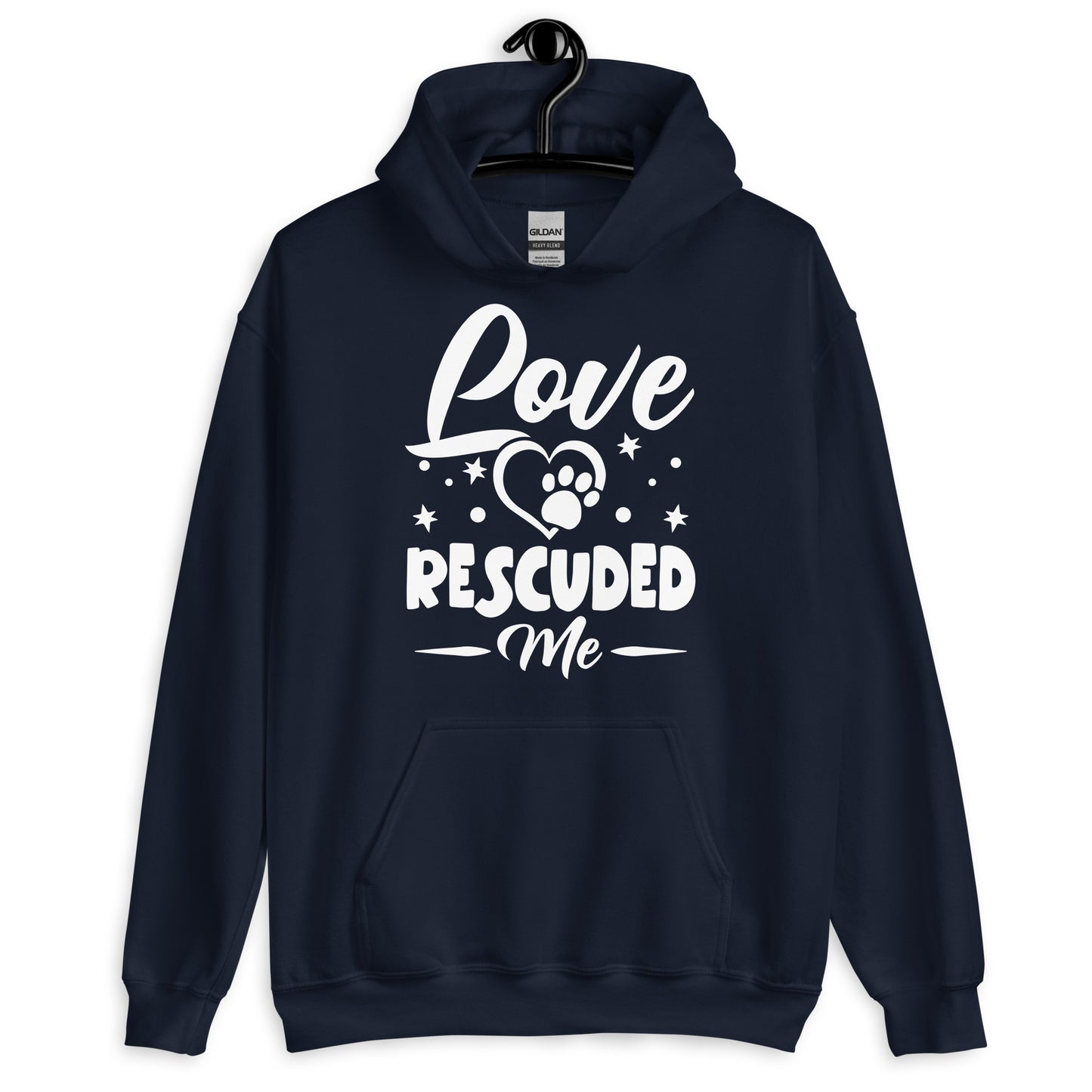Love Rescued Me Hoodie