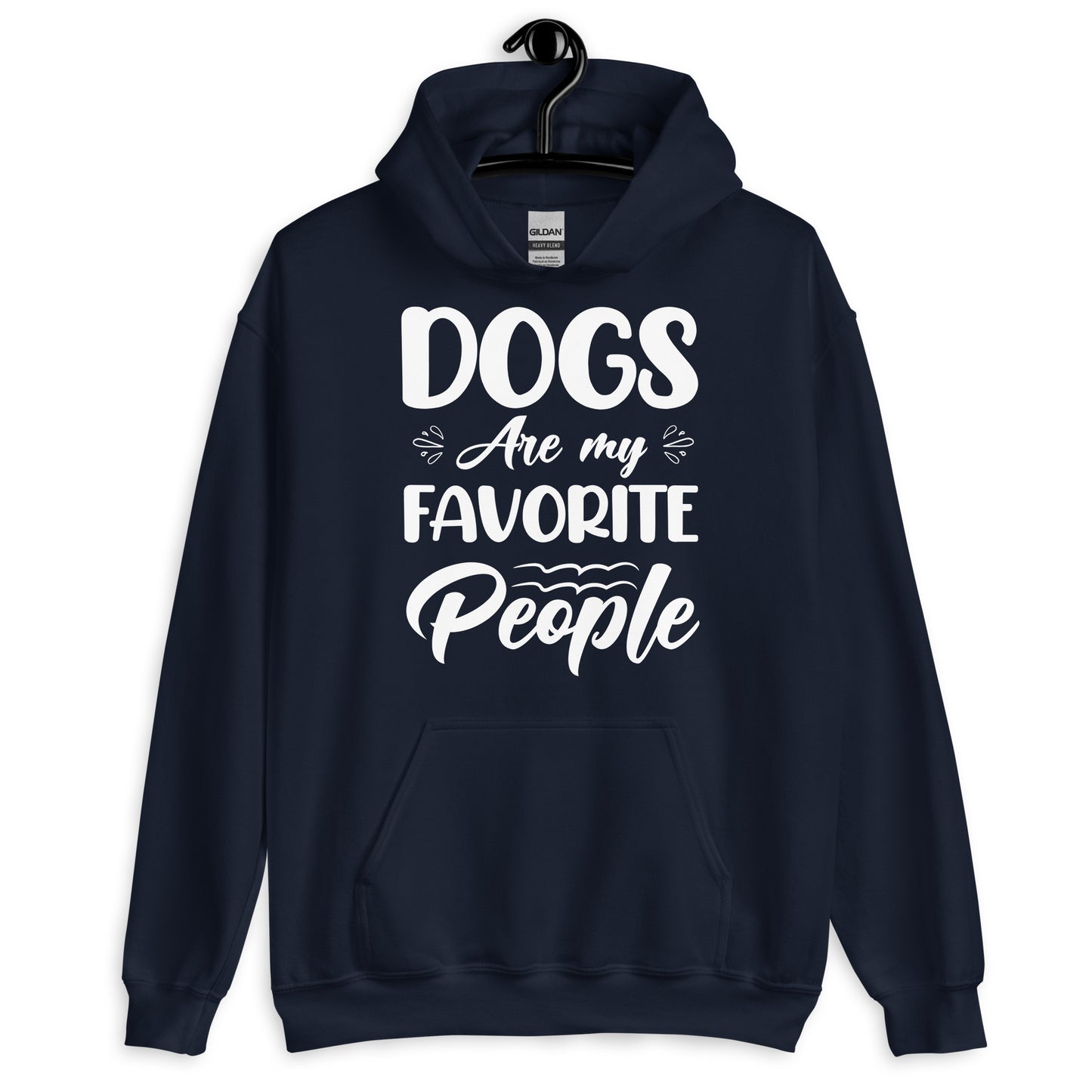 Dogs are My Favorite People Hoodie