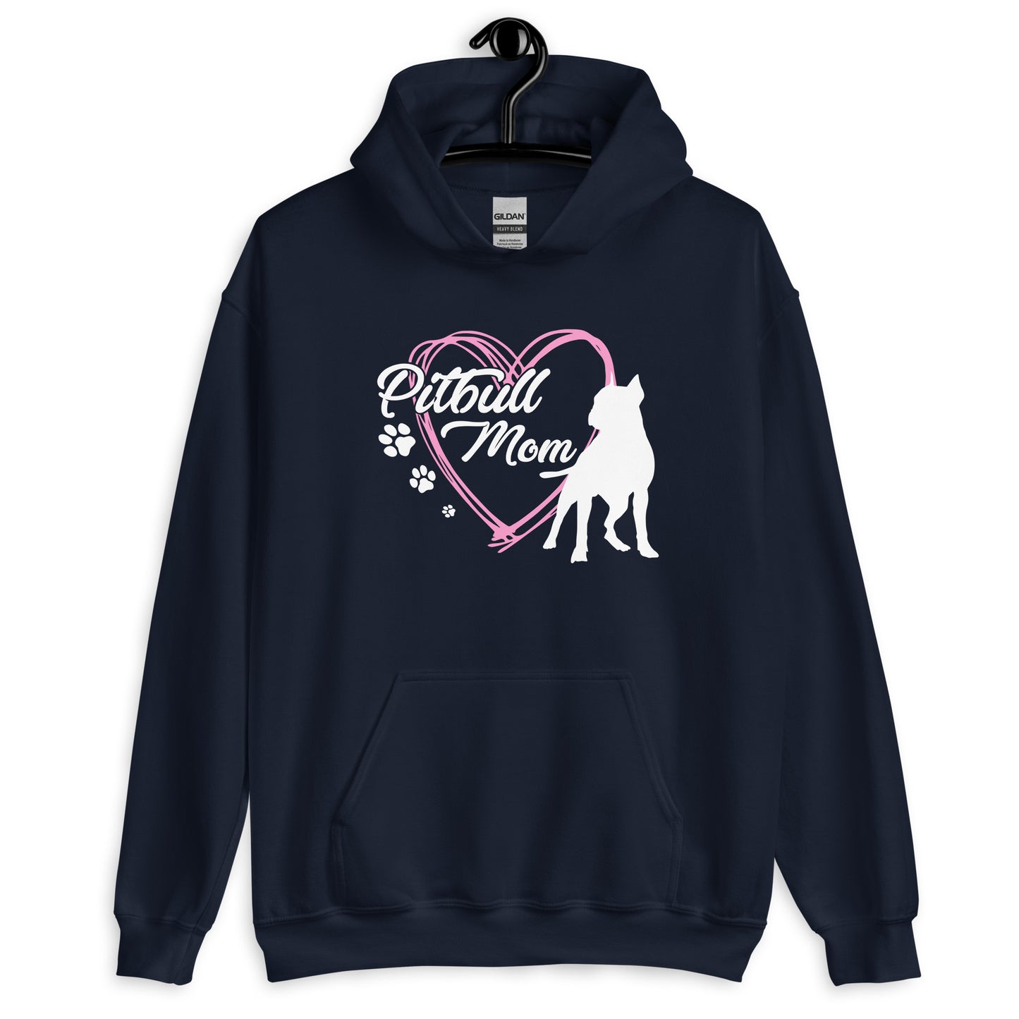 Pitbull Dog Mom Hoodie