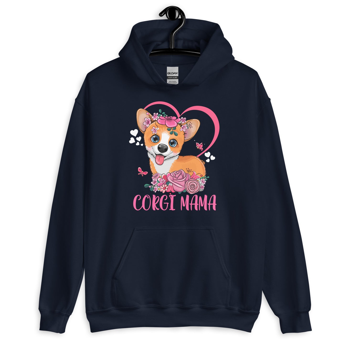 Corgi Mama Corgi Dog Mom Hoodie