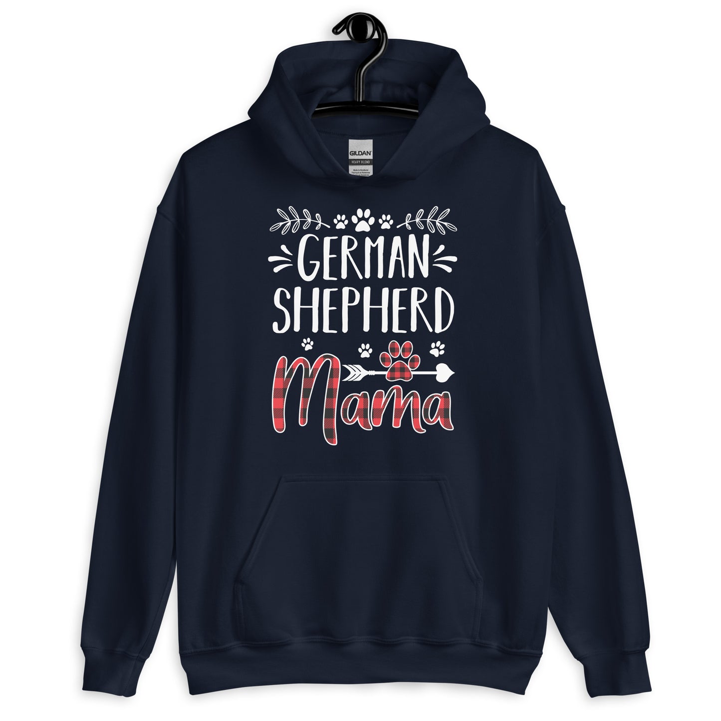 German Shepherd Mama Dog Mom Hoodie