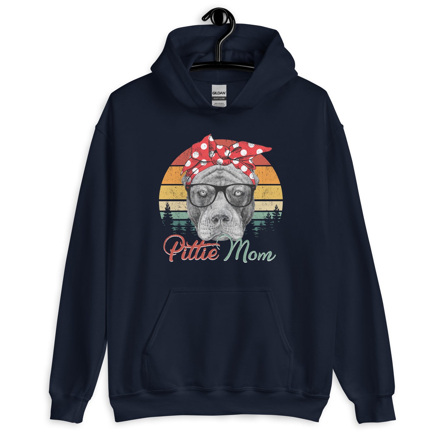 Pittie Mom - Pitbull Dog Mom Hoodie
