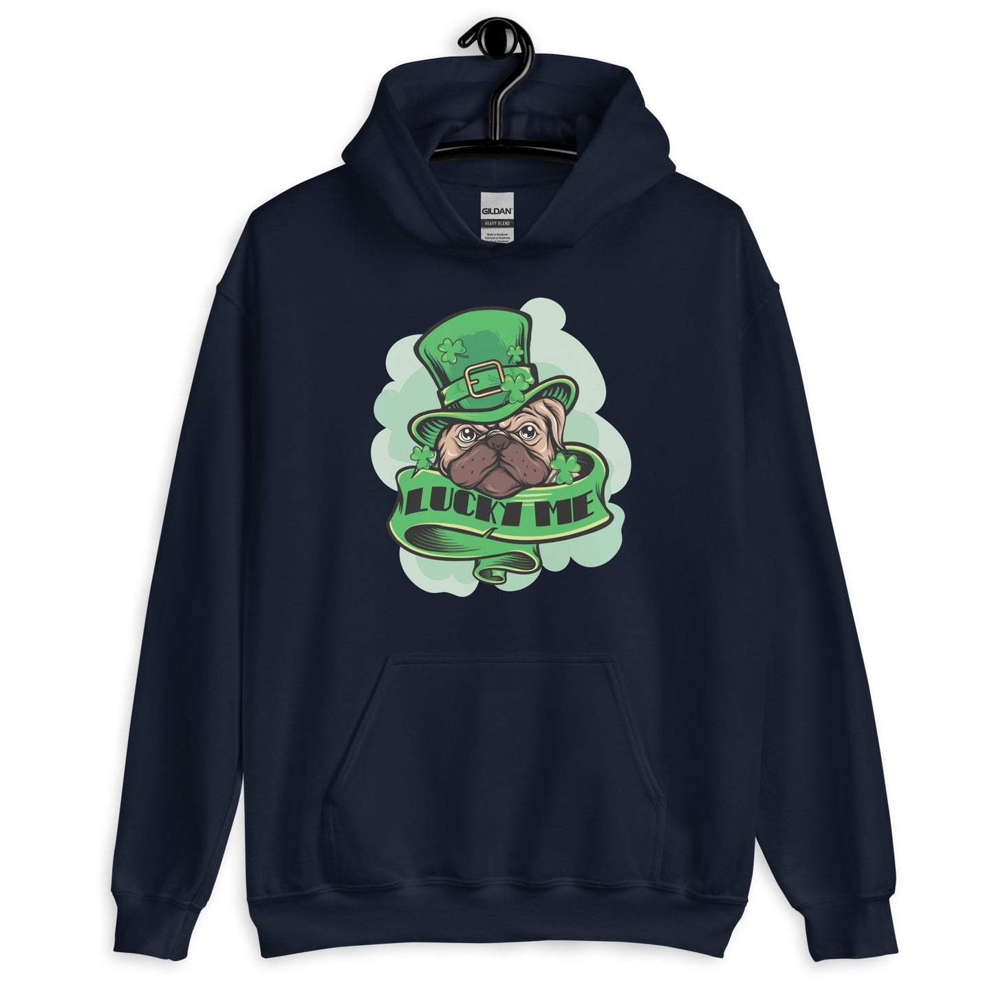 Lucky Me St. Patrick's Day Hoodie for Dog Lovers