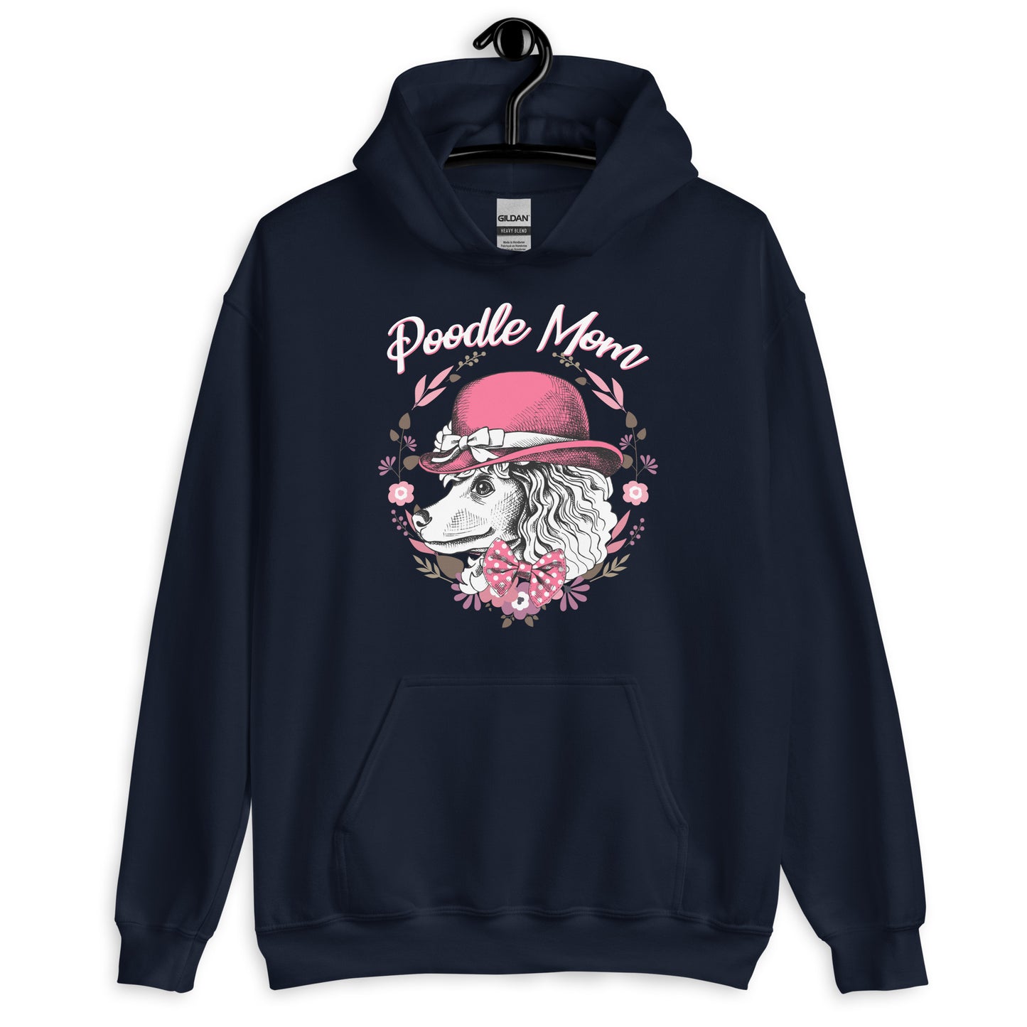 Poodle Dog Mom Hoodie