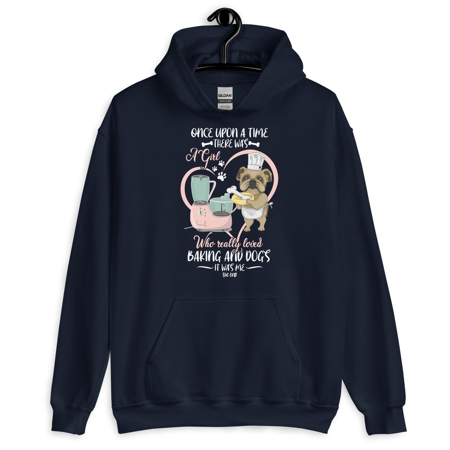 Girl Who Really Loved Baking and Dogs Story Hoodie