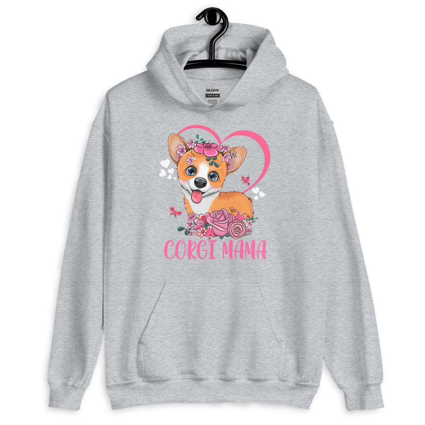 Corgi Mama Corgi Dog Mom Hoodie