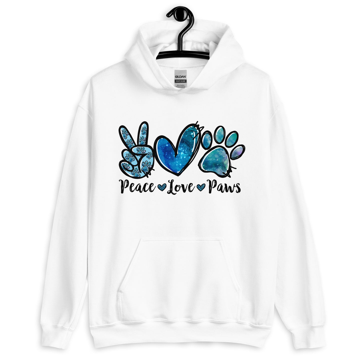 Peace Love Paws Hoodie