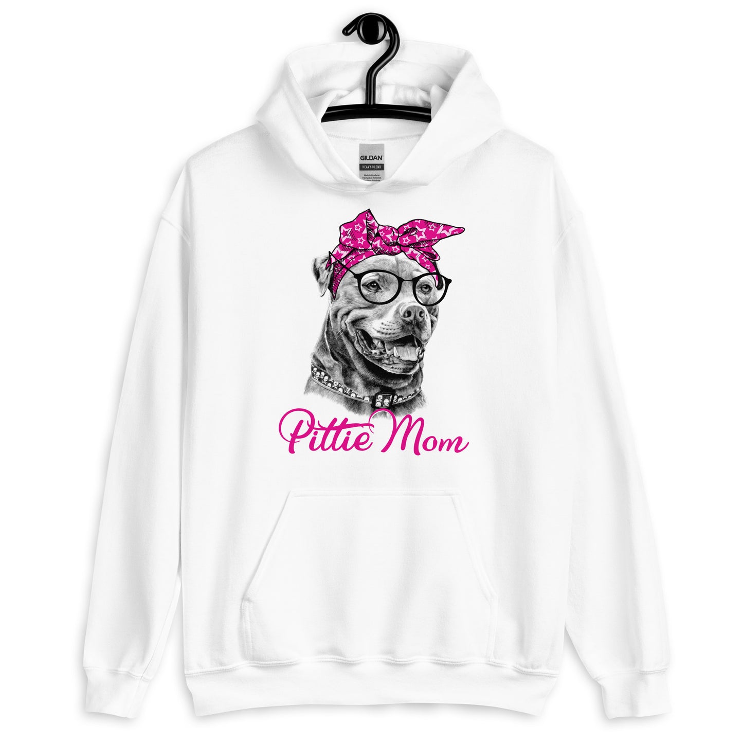 Pittie Mom - Pitbull Dog Mom Hoodie