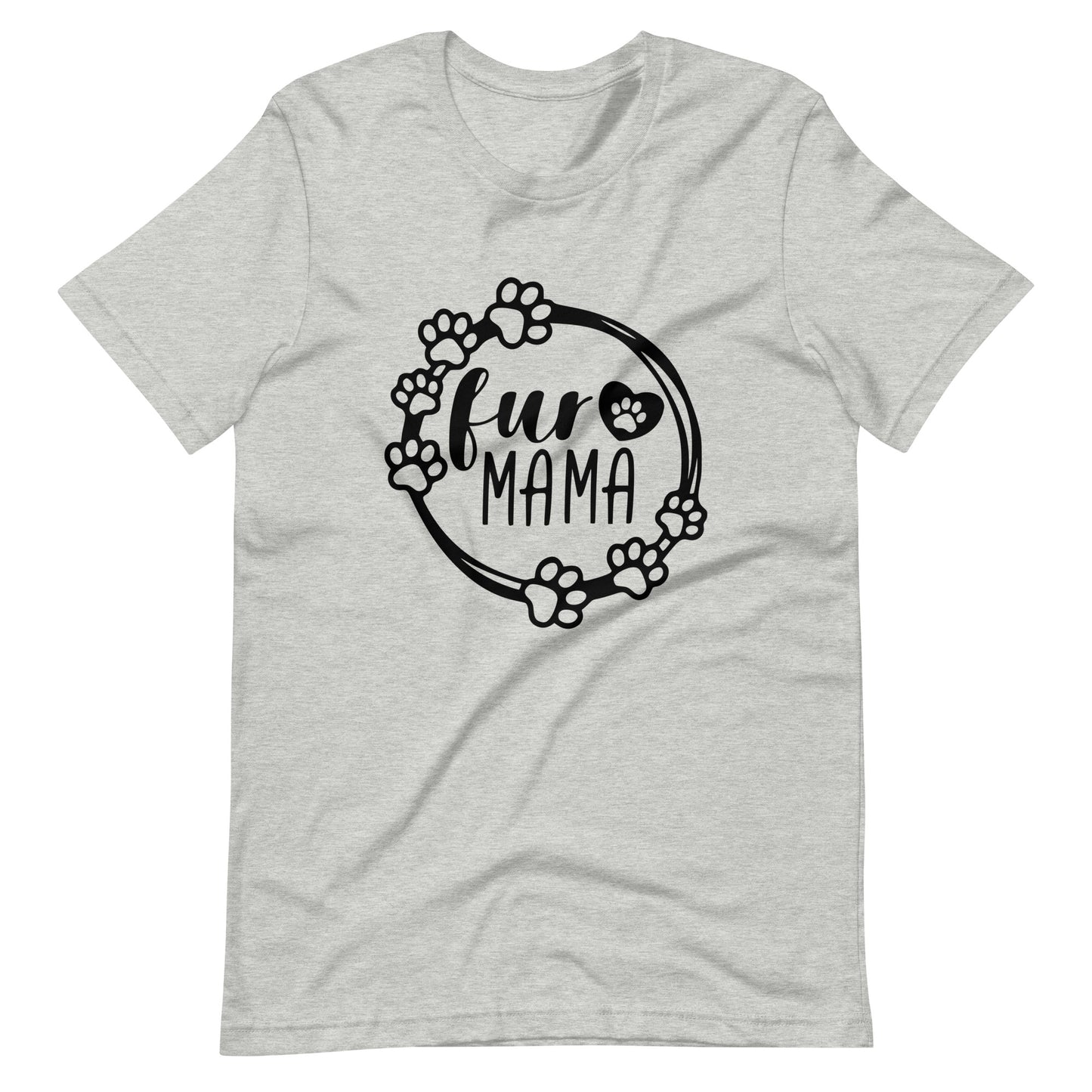 Fur Mama T-Shirt for Dog Mom
