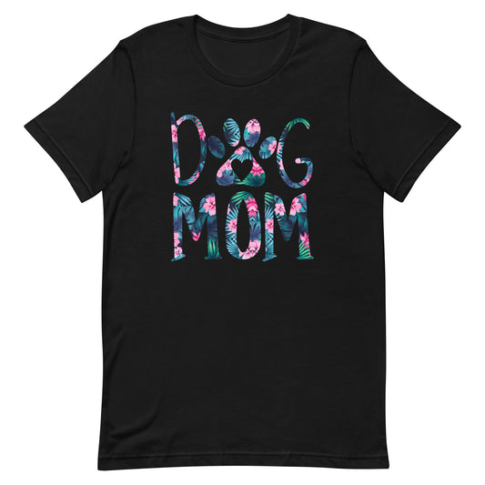 Tropical Dog Mom T-Shirt