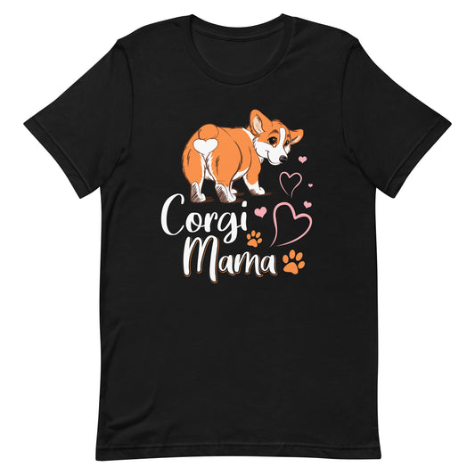 Corgi Mama Dog Mom T-Shirt