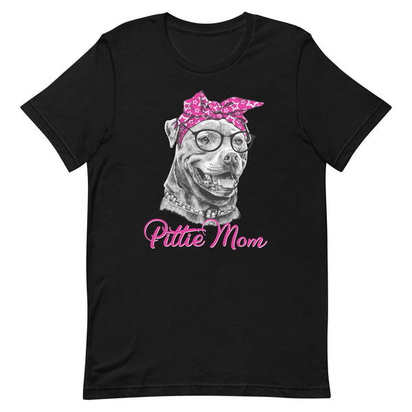 Pittie Mom - Pitbull Dog Mom T-Shirt Pittie Mom - Pitbull Dog Mom T-Shirt
