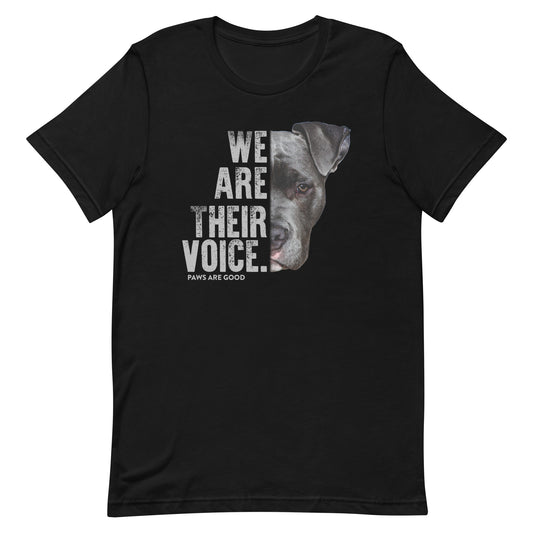 We are Their Voice Dog Rescue T-Shirt