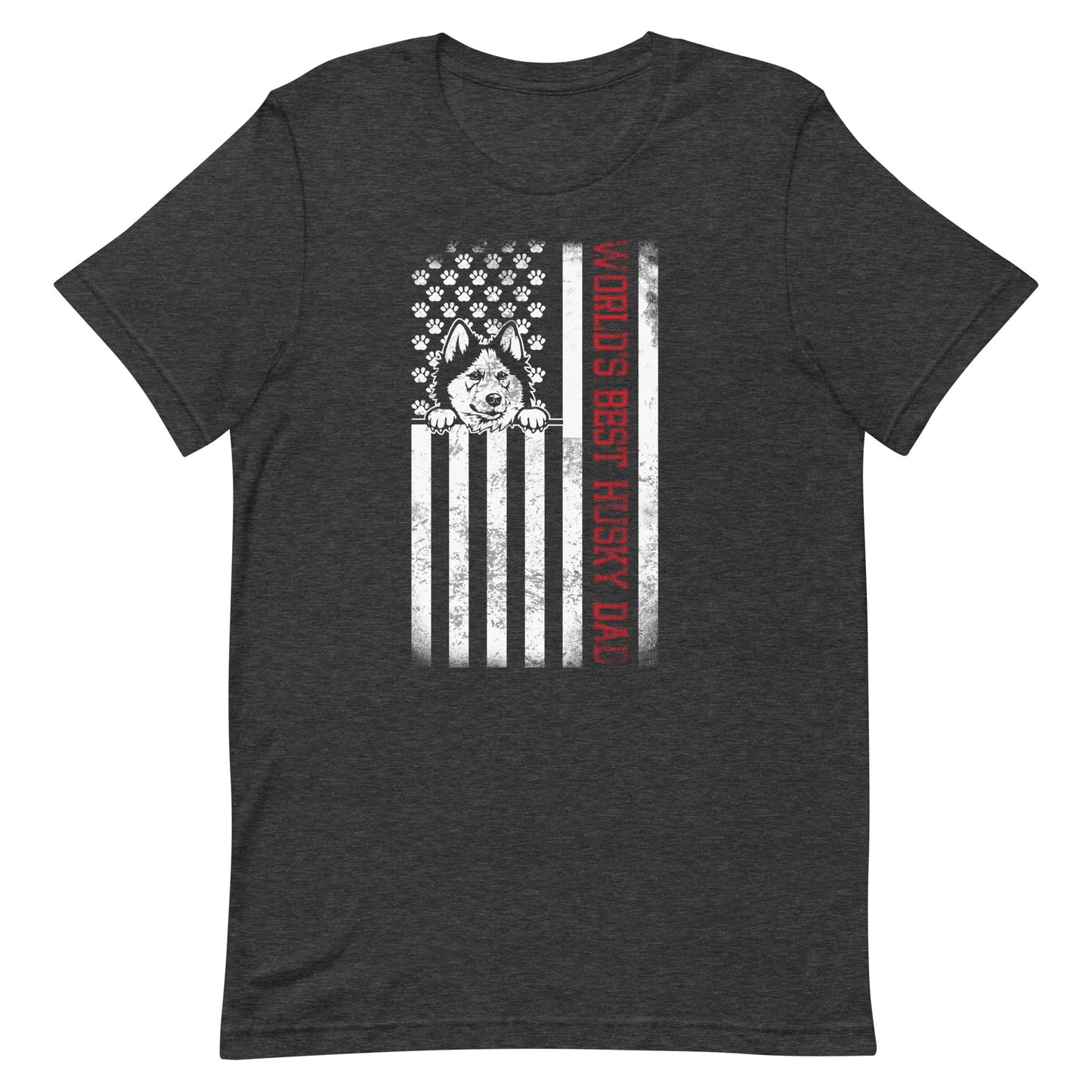 World's Best Husky Dog Dad T-Shirt