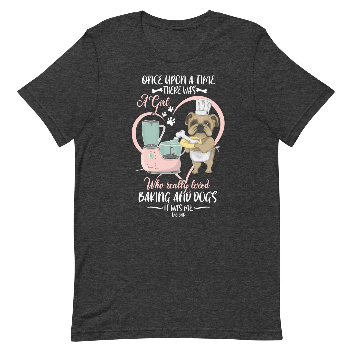 Girl Who Really Loved Baking and Dogs Story T-Shirt