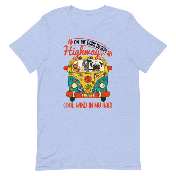 Dogs on Road Trip Dog Lovers T-Shirt Dogs on Road Trip Dog Lovers T-Shirt