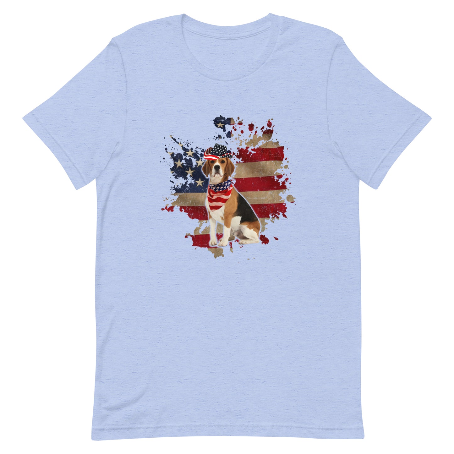 Dog Merica Retro T-Shirt