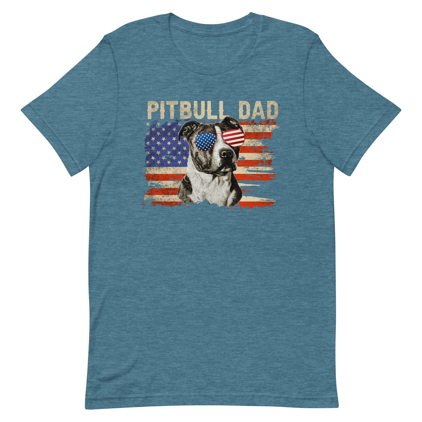 Pitbull Dog Dad T-Shirt