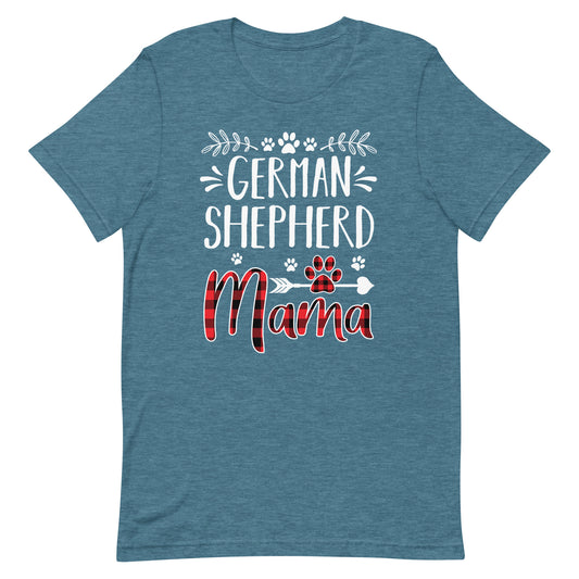 German Shepherd Mama - Dog Mom T-Shirt