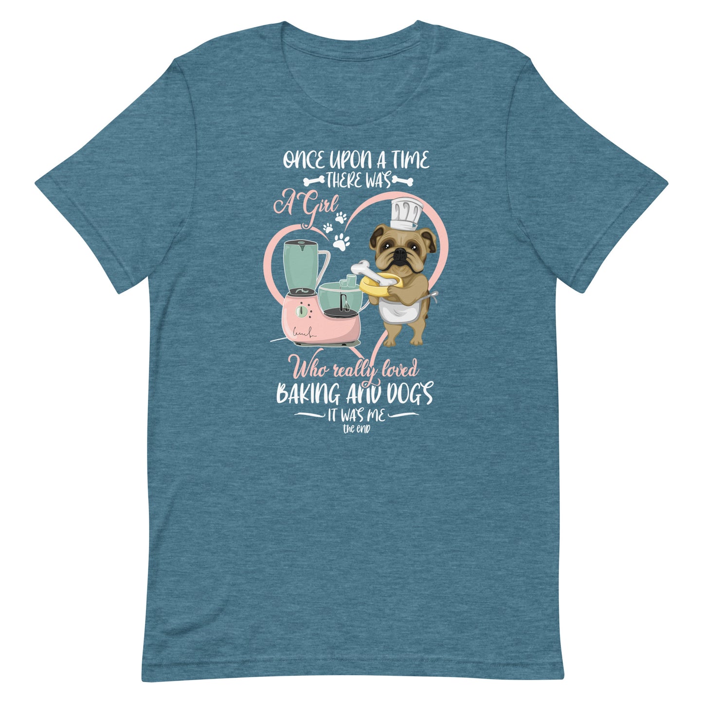 Girl Who Really Loved Baking and Dogs Story T-Shirt
