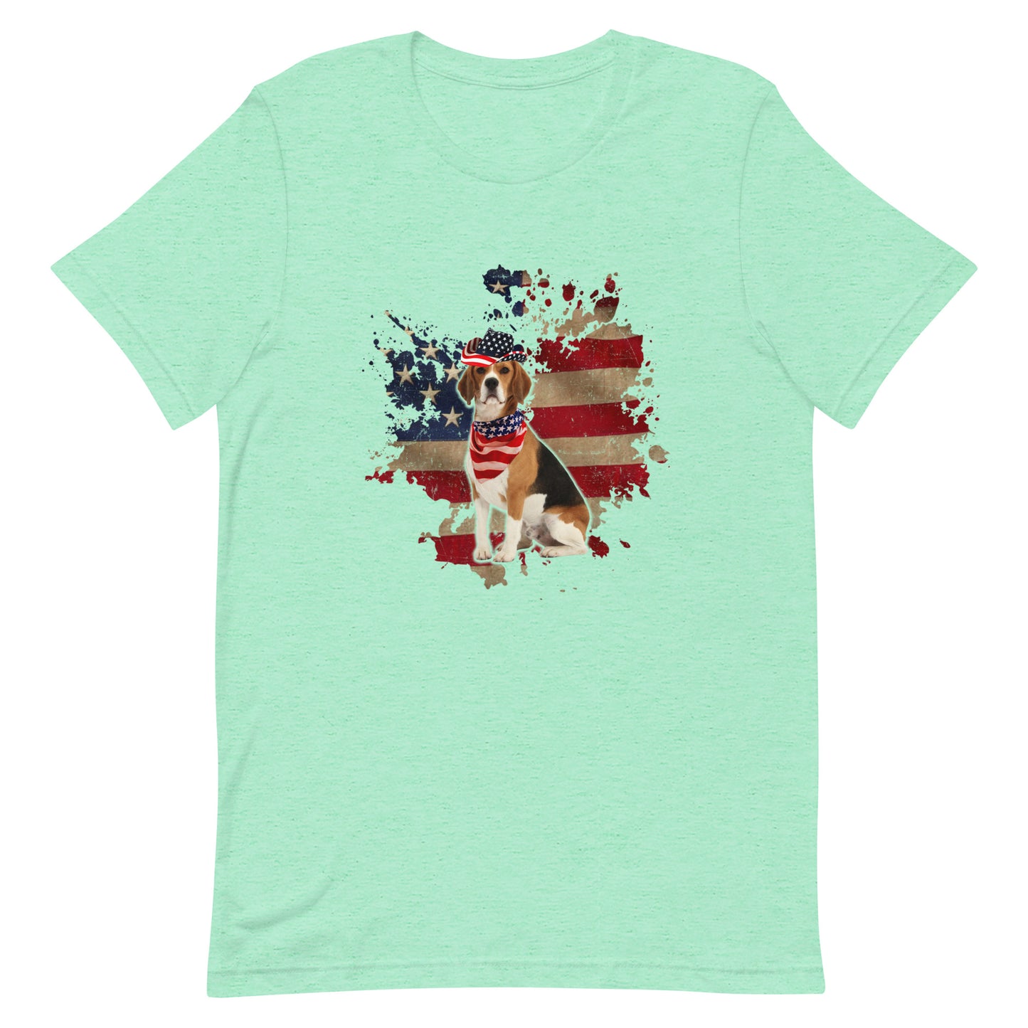 Dog Merica Retro T-Shirt