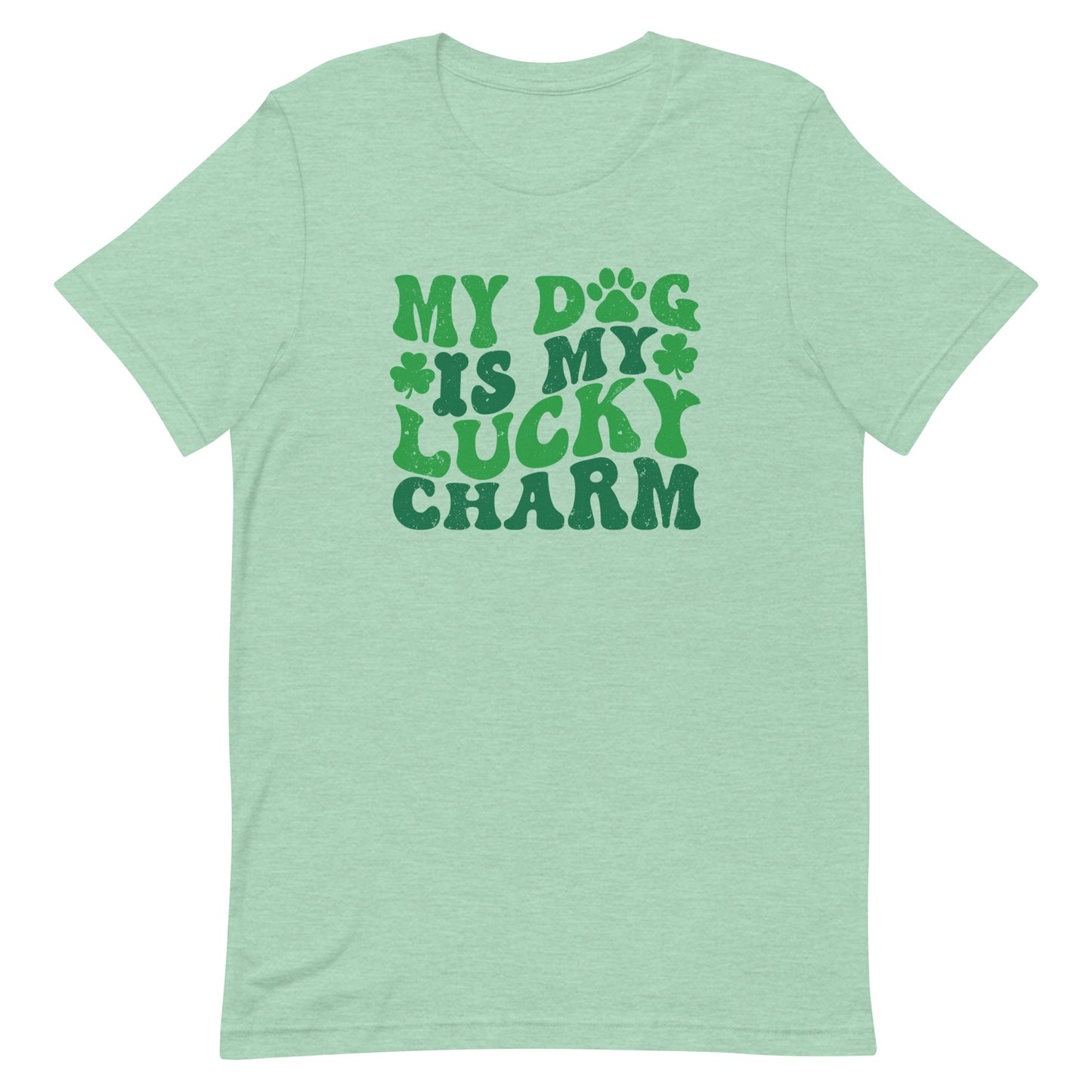 My Dog is My Lucky Charm St Patrick's Day T-Shirt