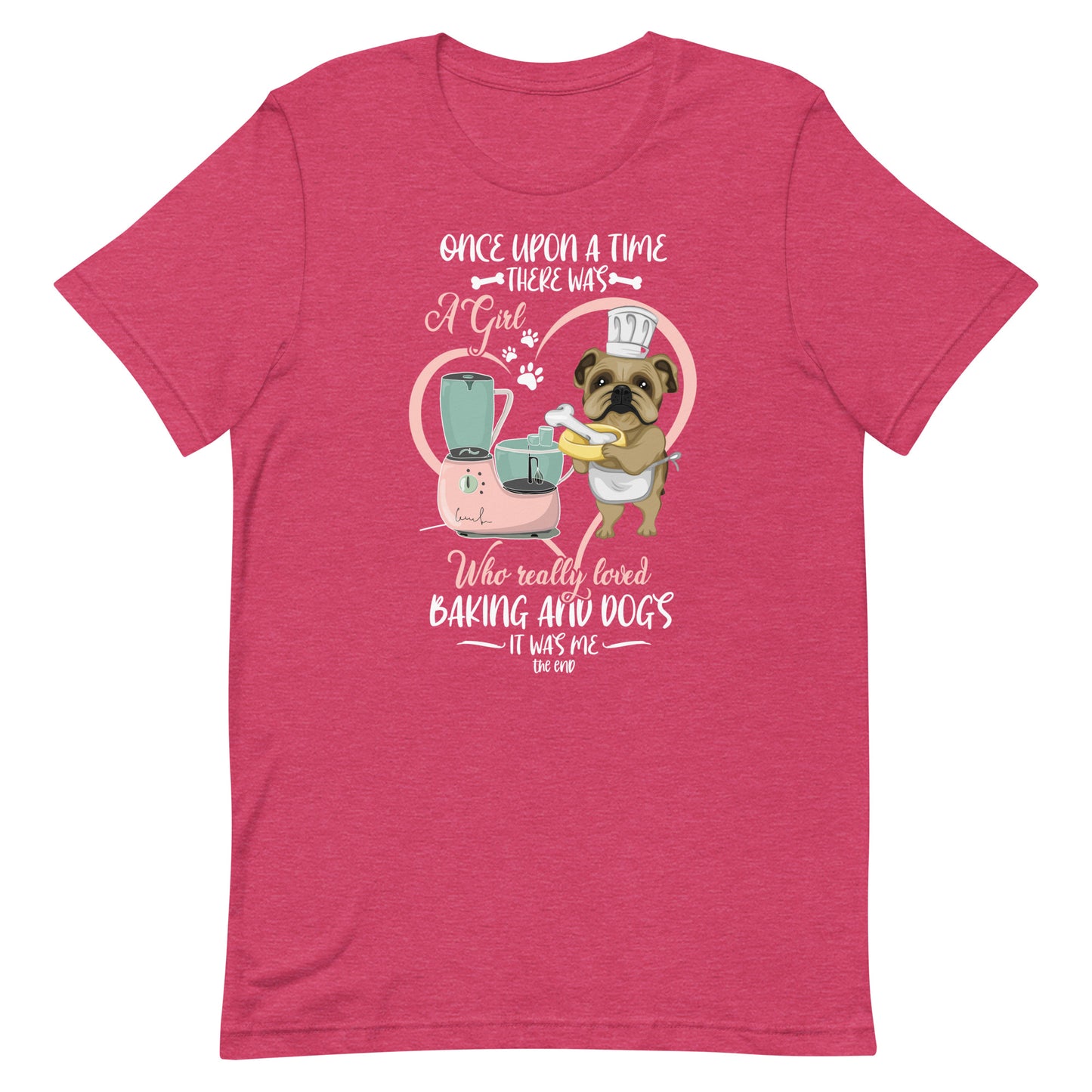 Girl Who Really Loved Baking and Dogs Story T-Shirt