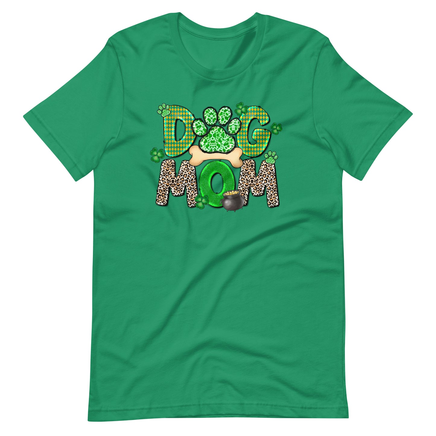 St Patrick's Day Dog Mom T-Shirt