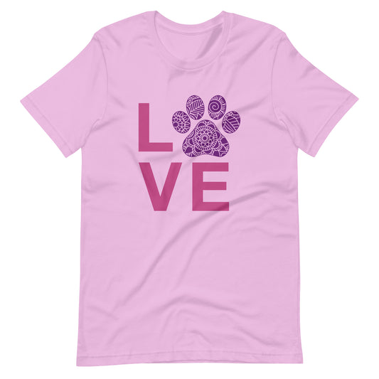 Paw Love Mandala T-Shirt