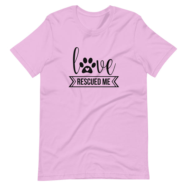 Love Rescued Me T-Shirt Love Rescued Me T-Shirt