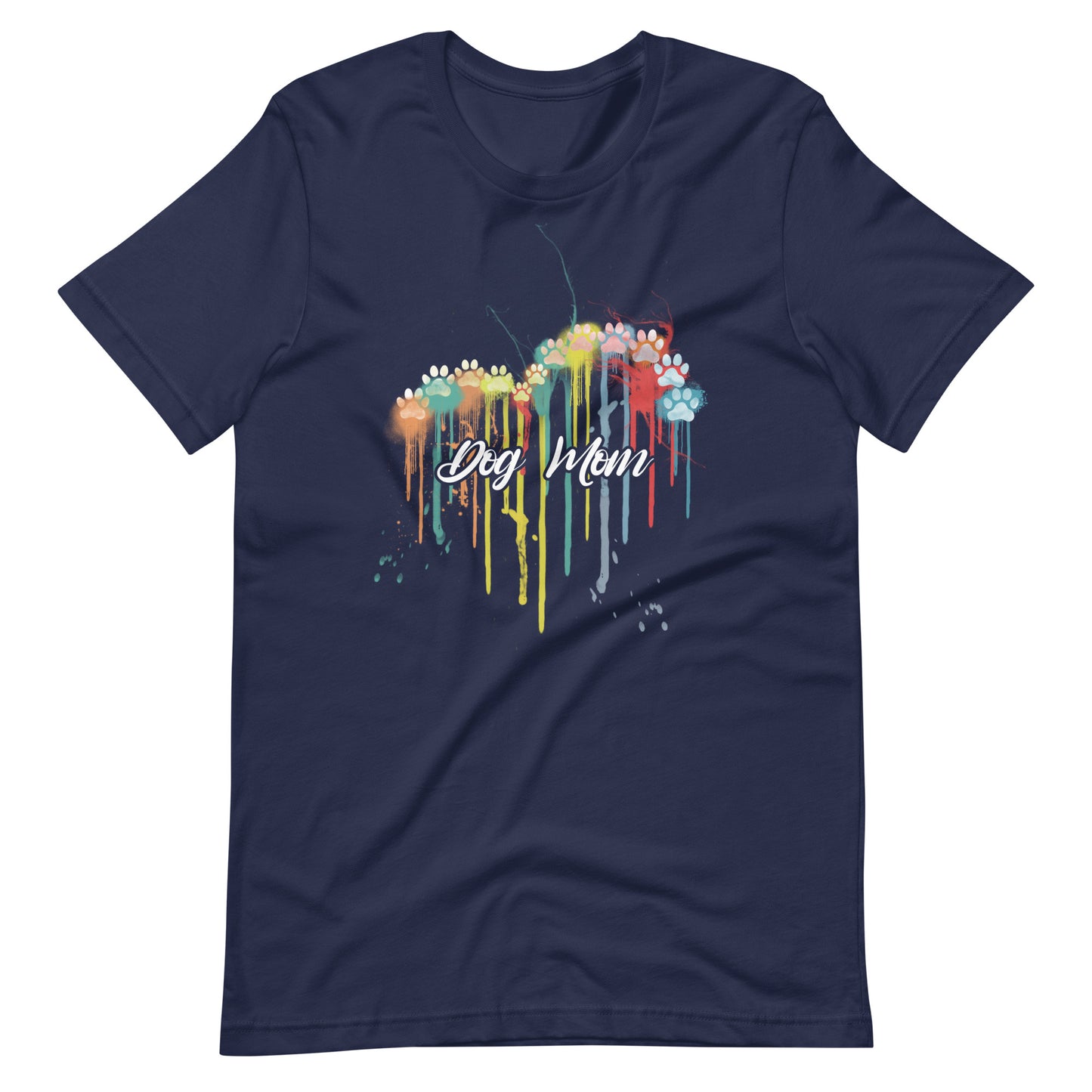 Dog Mom Paw Prints T-Shirt