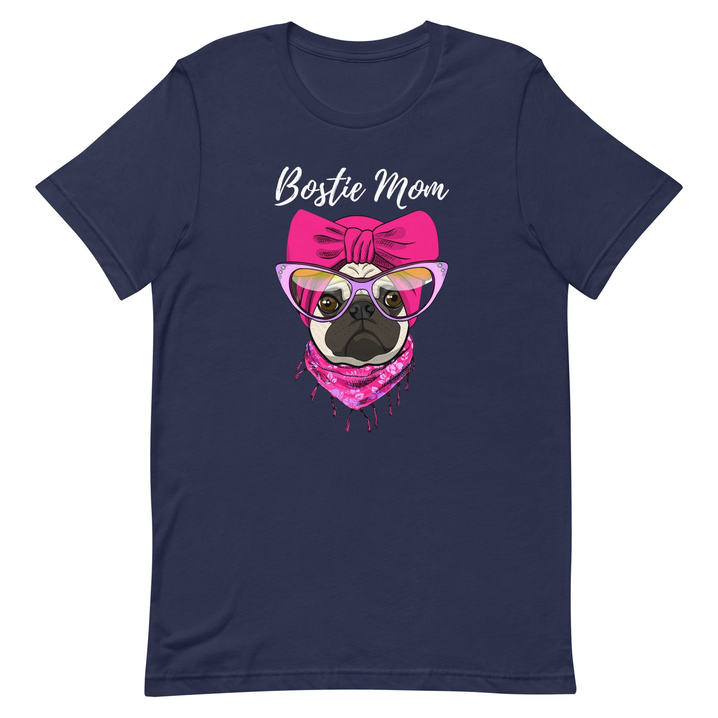 Bostie Dog Mom T-Shirt