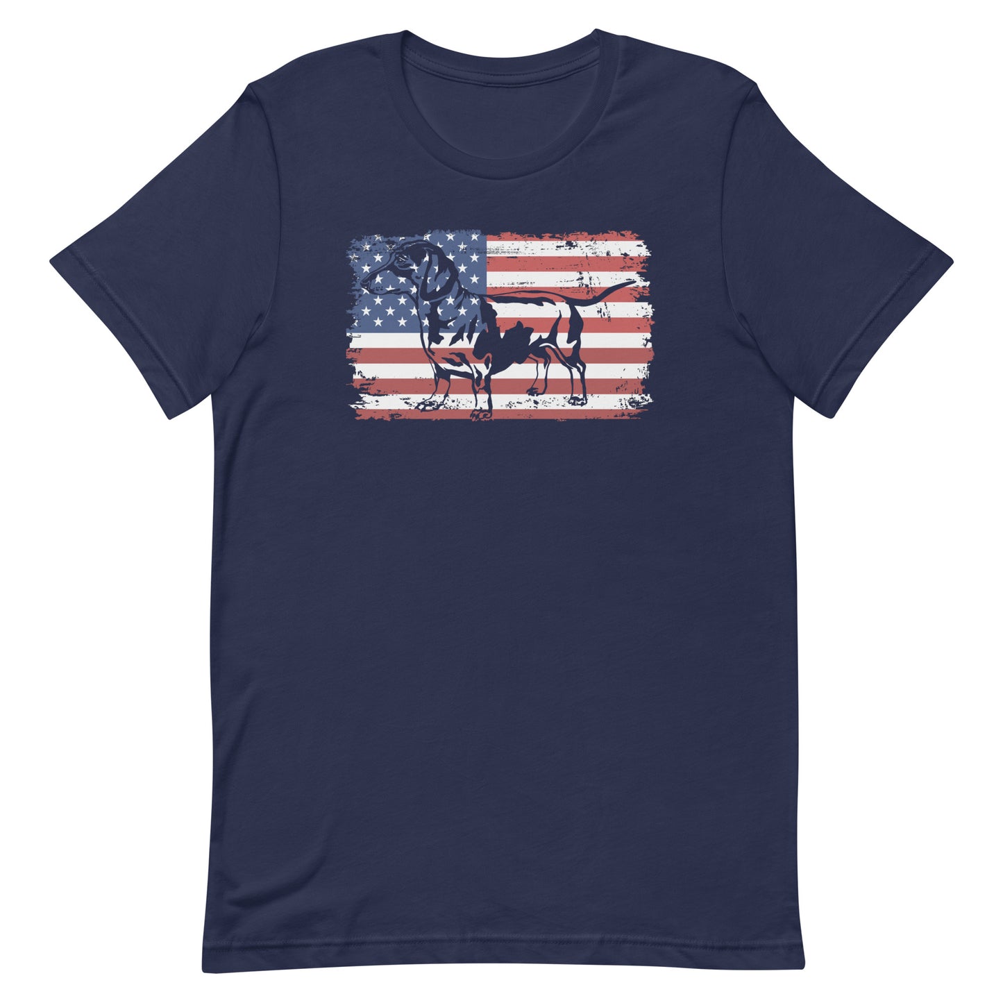Dachshund American Flag T-Shirt