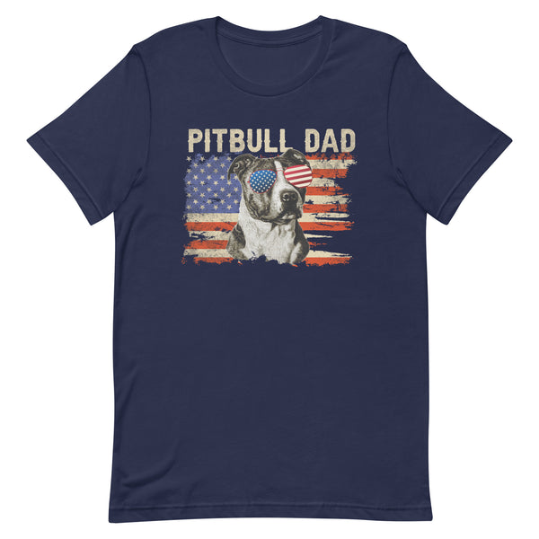 Pitbull Dog Dad T-Shirt Pitbull Dog Dad T-Shirt