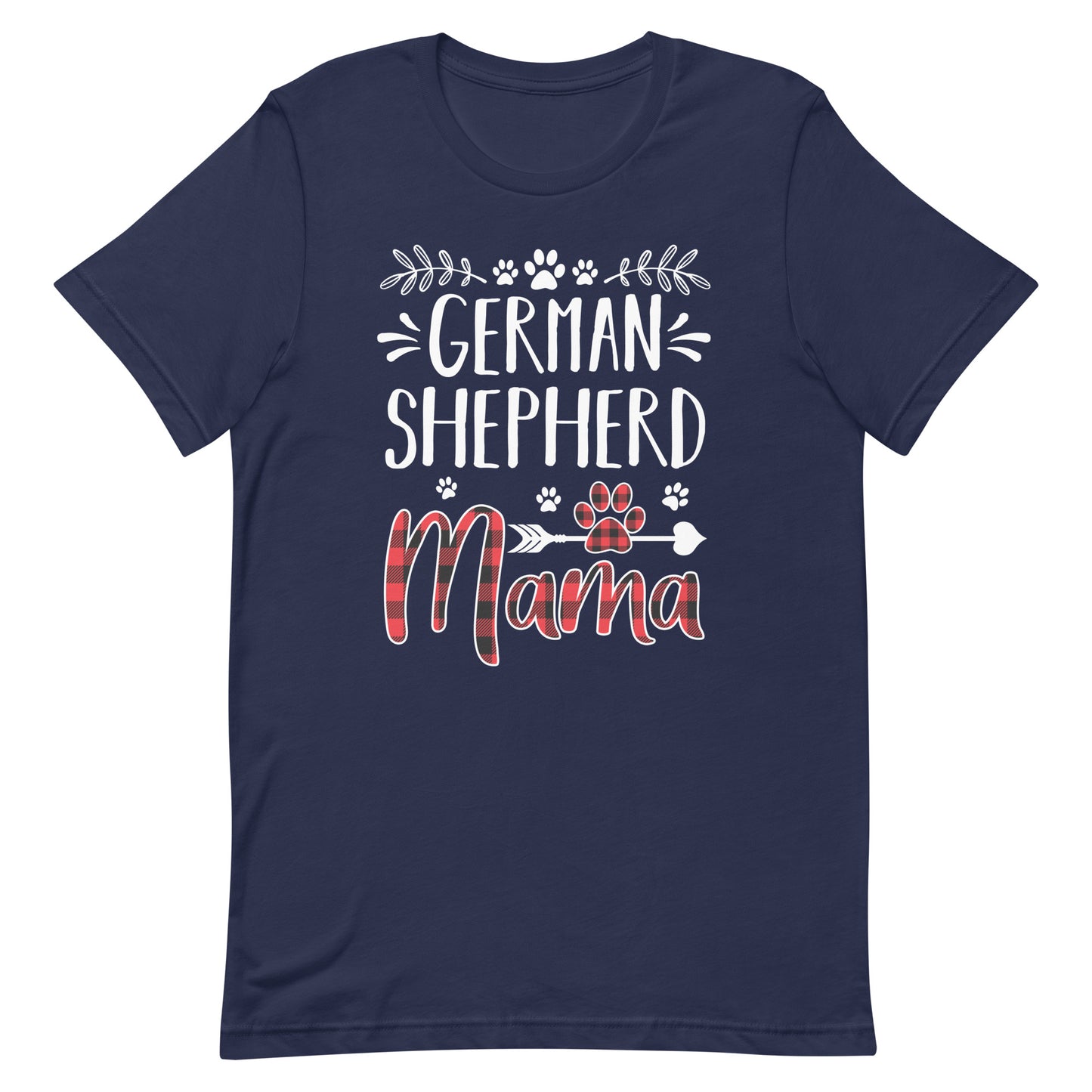 German Shepherd Mama - Dog Mom T-Shirt
