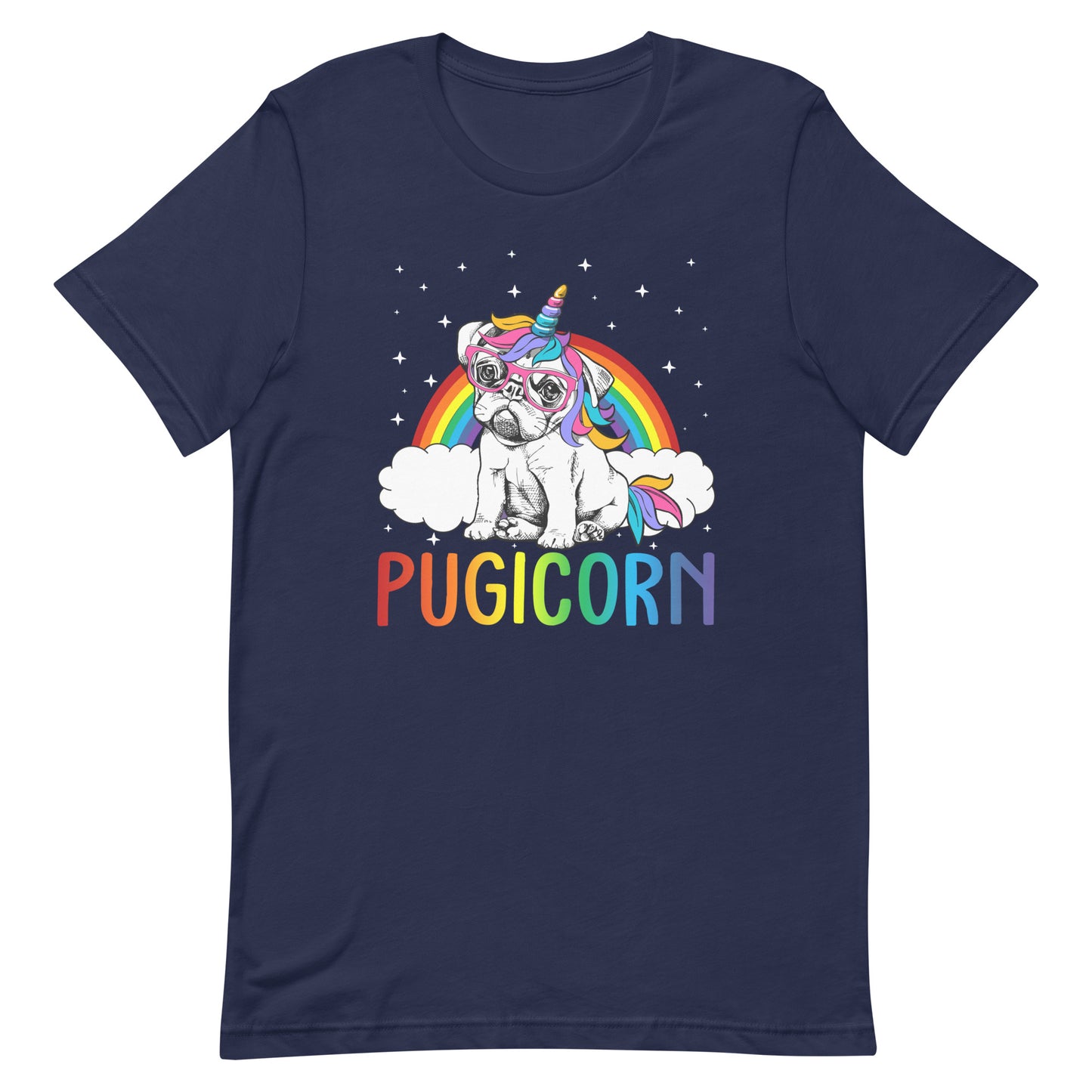 Pugicorn Pride Tee for Pug Lovers