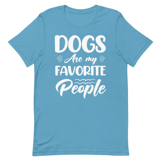 Dogs Are My Favorite People T-Shirt