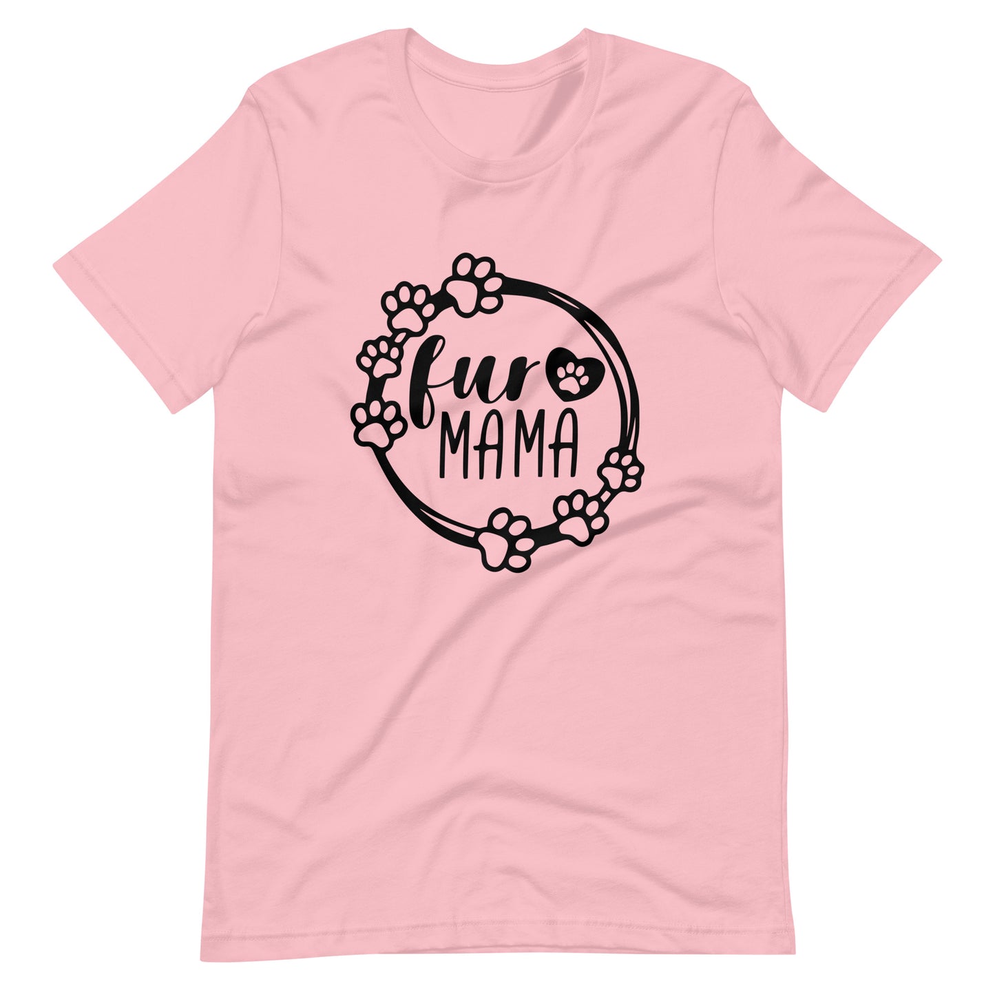 Fur Mama T-Shirt for Dog Mom