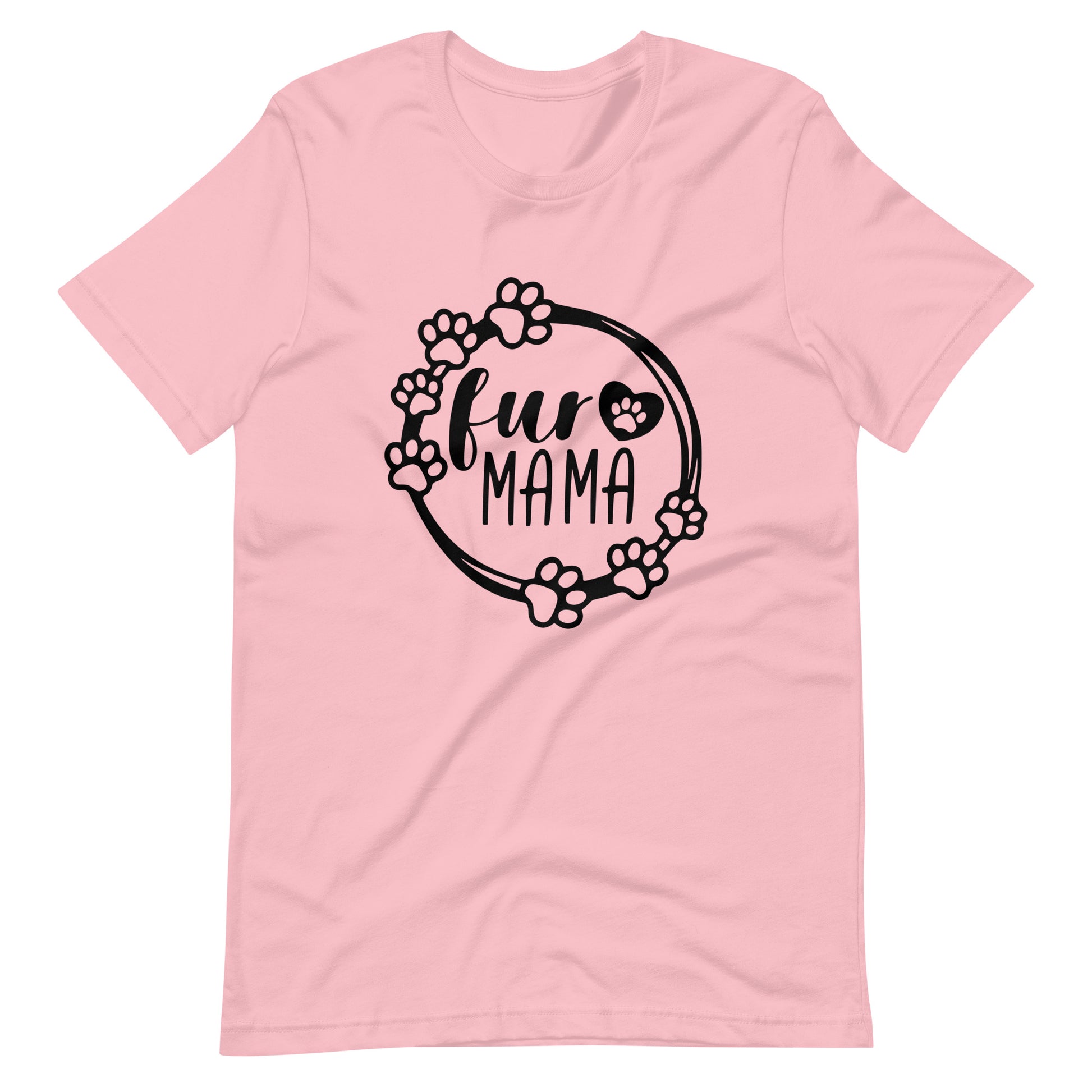 Fur Mama T-Shirt for Dog Mom