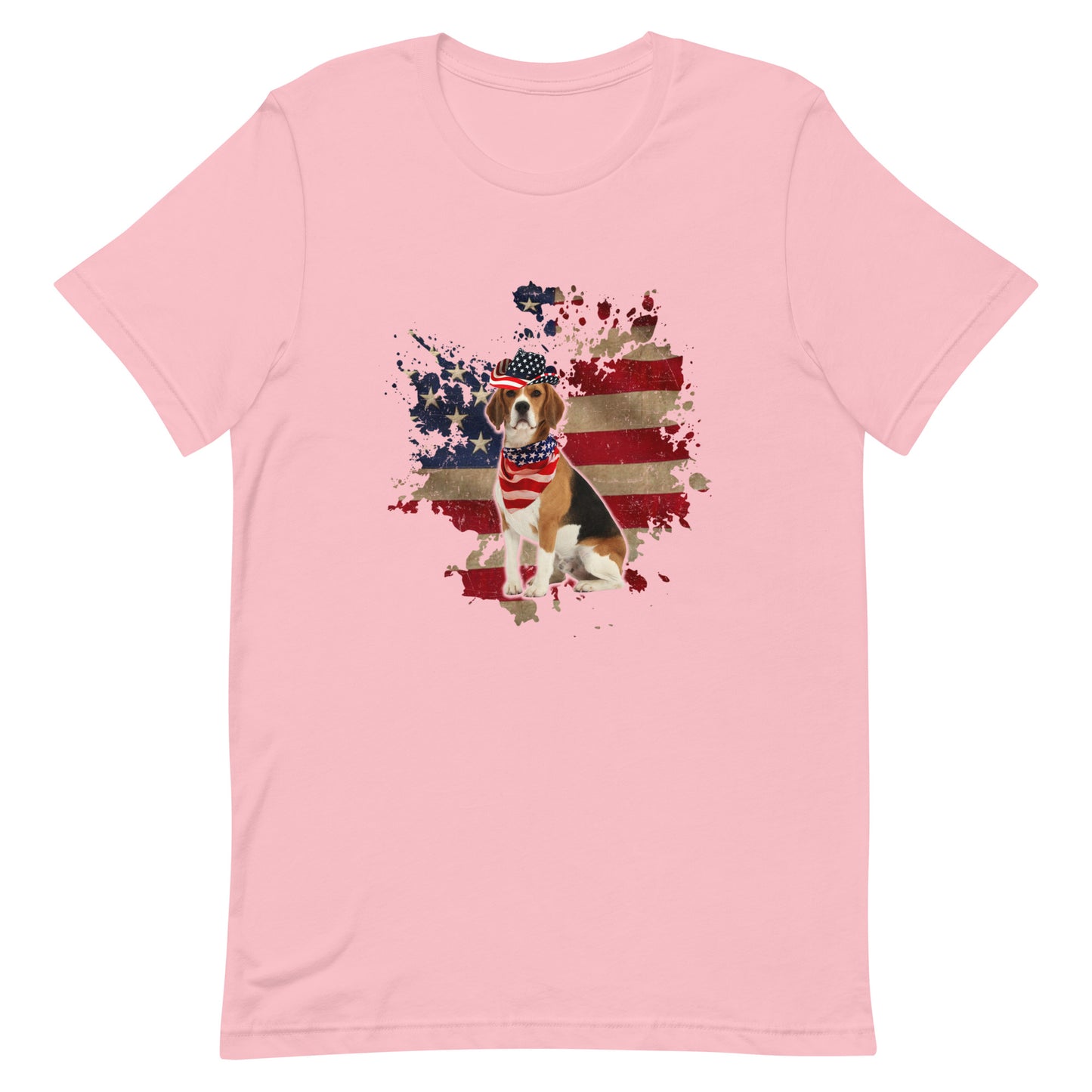 Dog Merica Retro T-Shirt