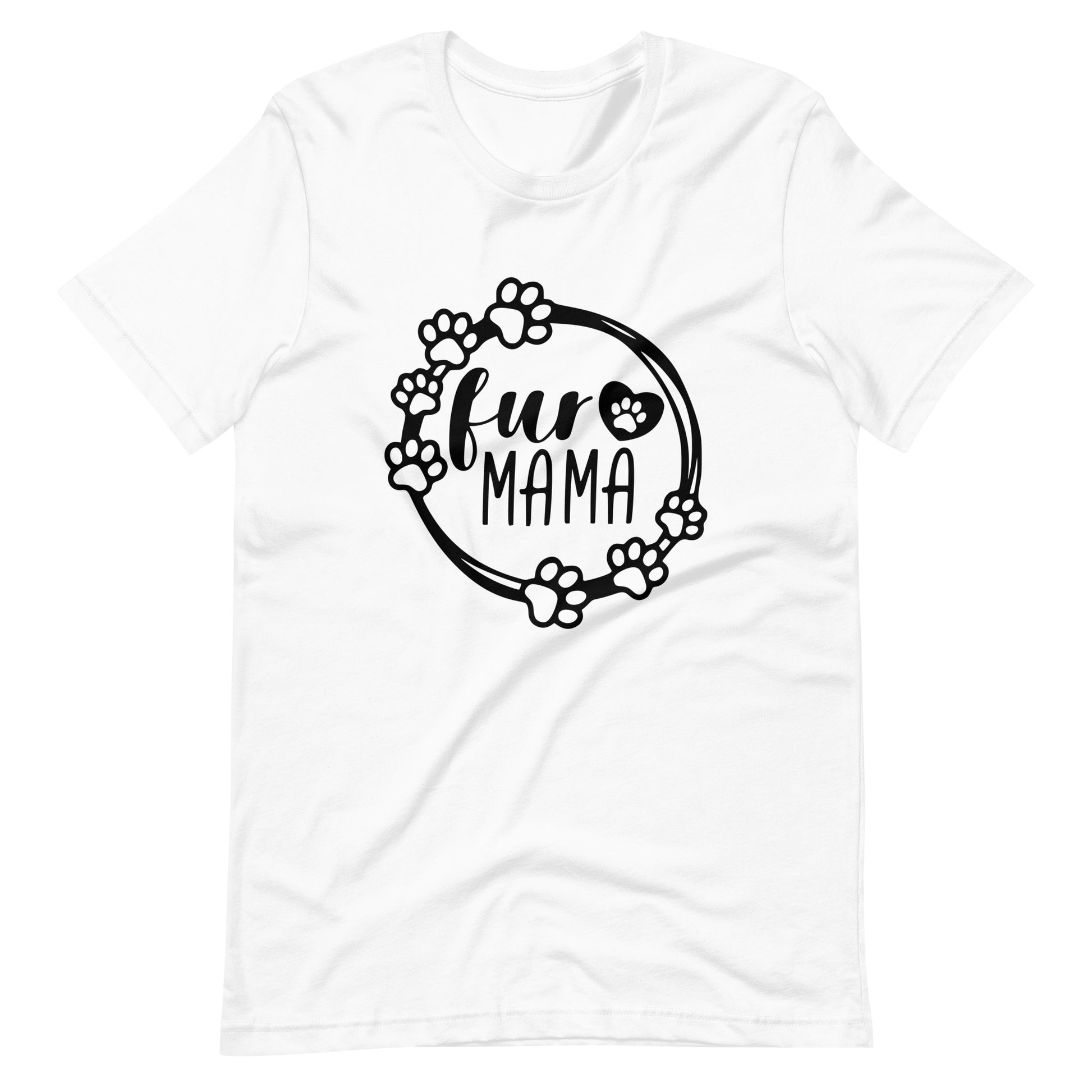 Fur Mama T-Shirt for Dog Mom