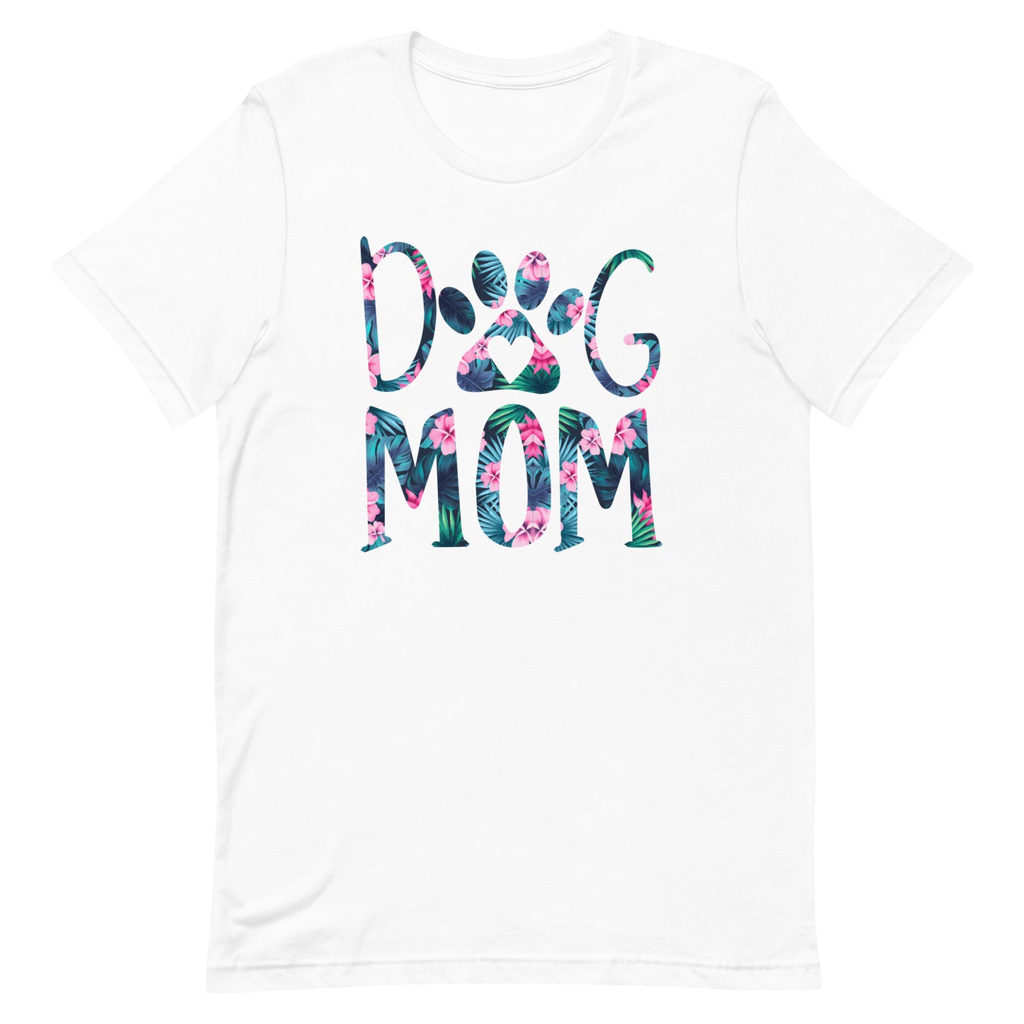 Tropical Dog Mom T-Shirt