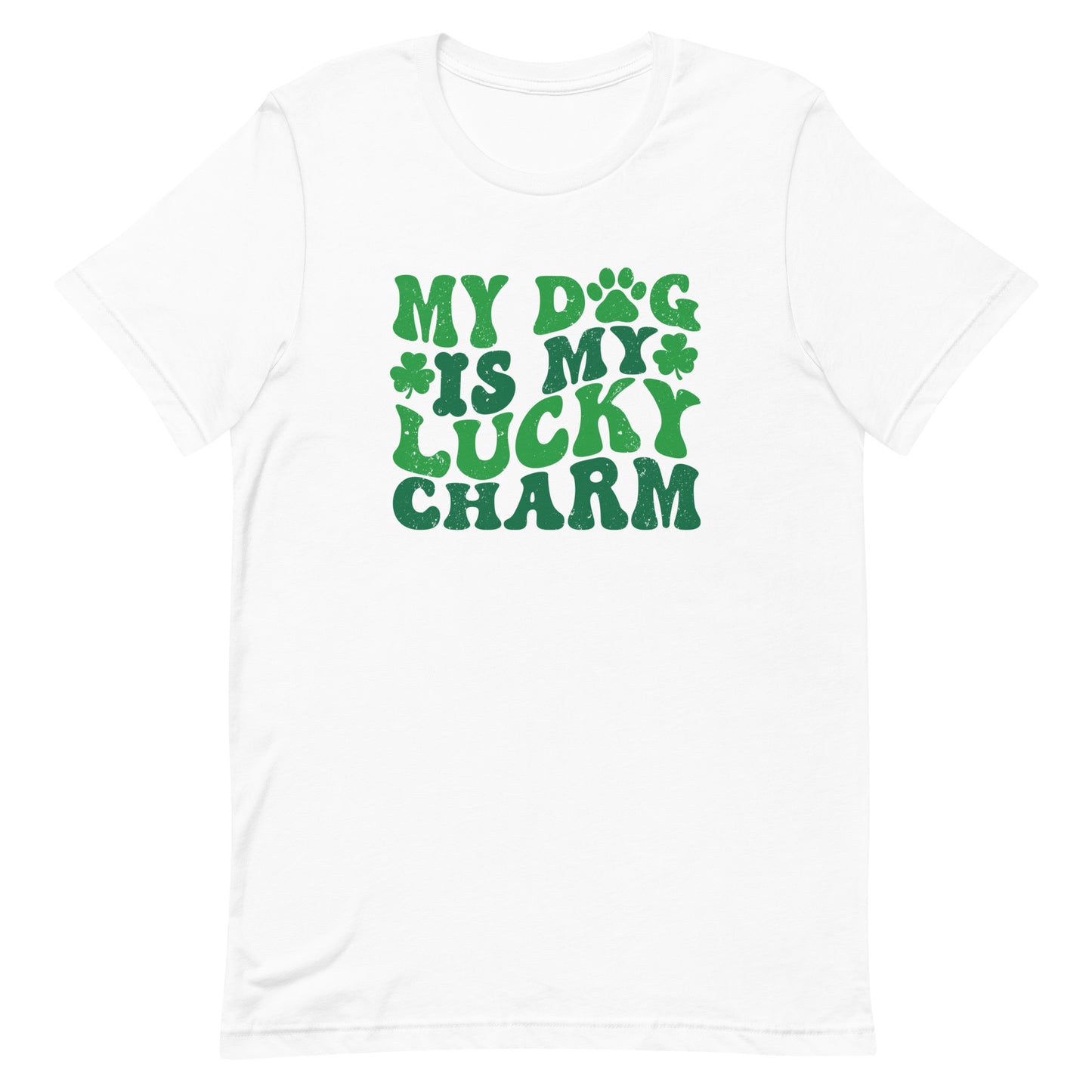 My Dog is My Lucky Charm St Patrick's Day T-Shirt