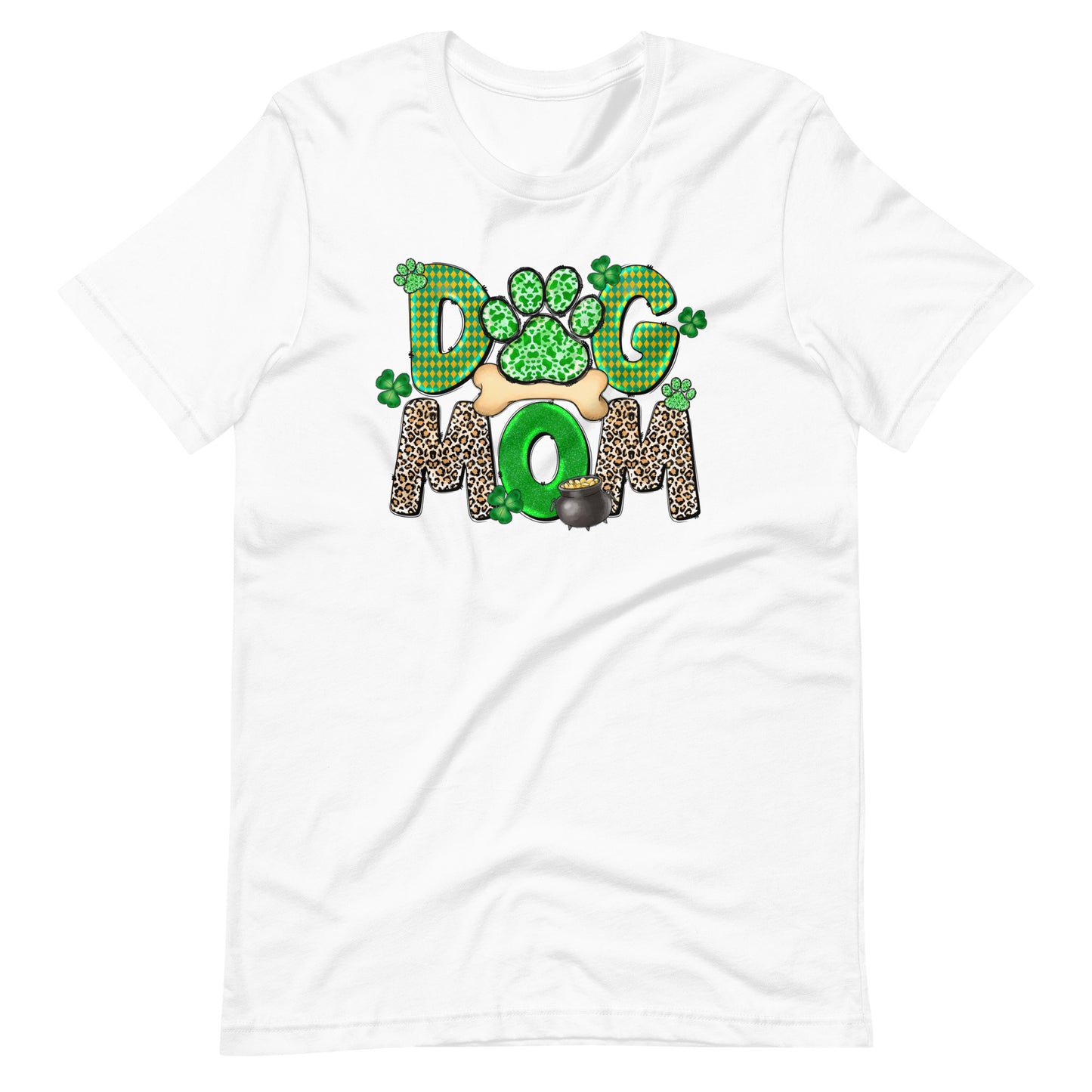St Patrick's Day Dog Mom T-Shirt