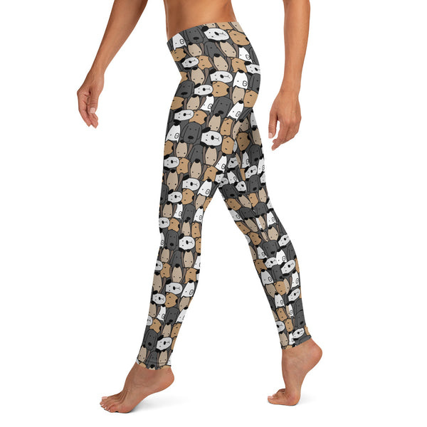 All Over Dogs Printed Leggings for women