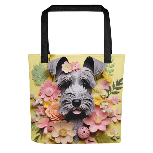 Irish Terrier Dog Floral Tote bag for Dog Mom