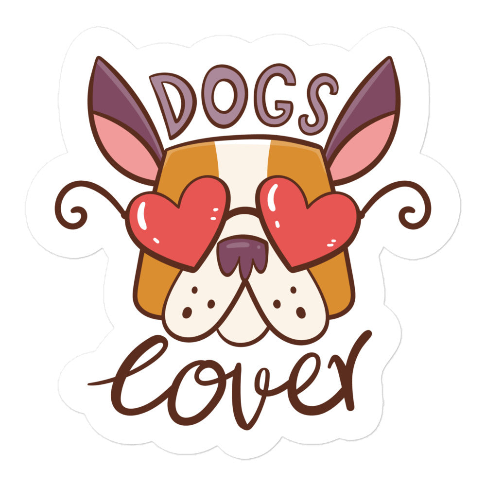 Dogs Lover Bubble-free stickers