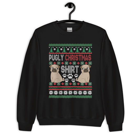 Pugly Christmas Shirt Ugly Sweatshirt