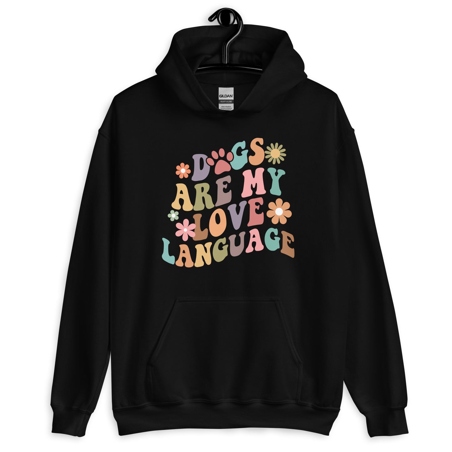Dogs are My Love Language Hoodie